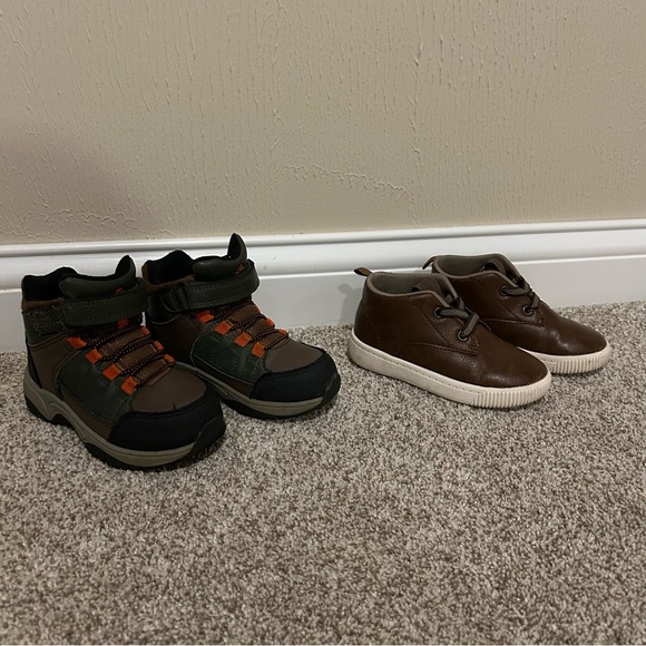 Toddler Size 8 Brown Boots - Picture 4 of 4